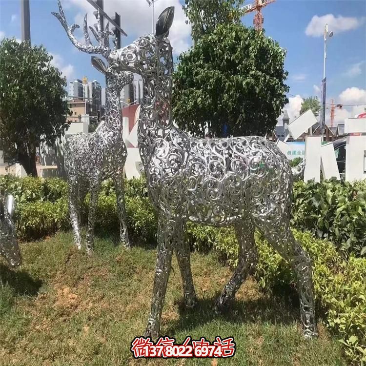 LED梅花鹿雕塑照明，景觀照明設(shè)計(jì)體驗(yàn)