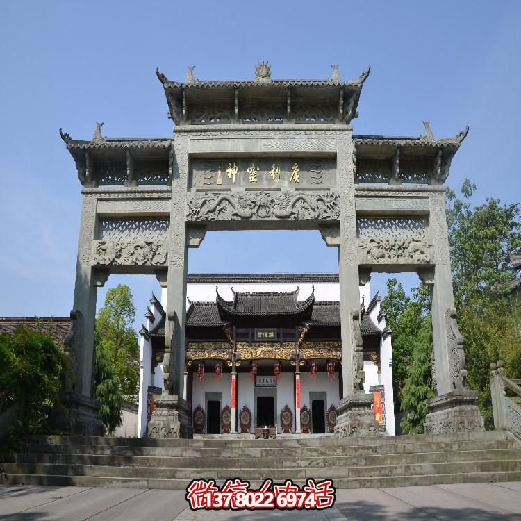 傳承中式文化，體驗大型石雕牌坊與雕塑的魅力