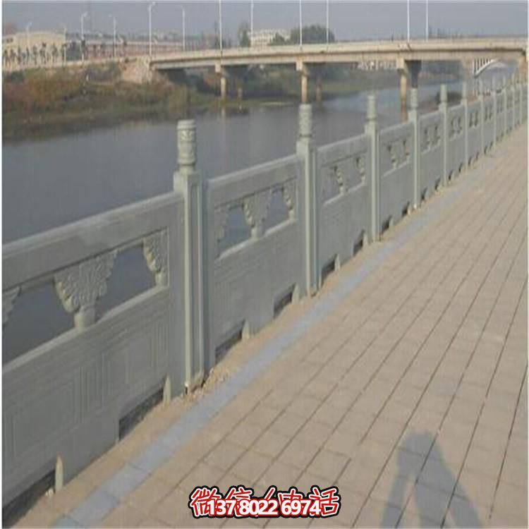 精美青石雕刻欄板，提升景區(qū)、寺廟、湖邊裝飾效果