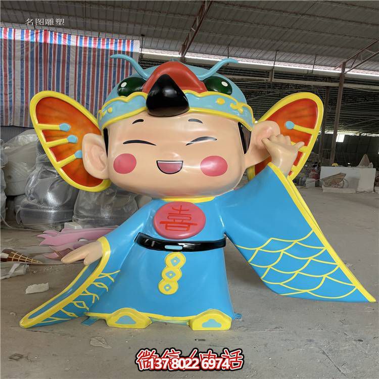 玻璃鋼彩繪卡通人物景觀雕塑-給你一個(gè)全新的商場(chǎng)和游樂園體驗(yàn)