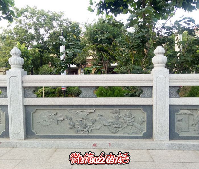 精美石欄系列，搭配園林花園，提升圍欄美感