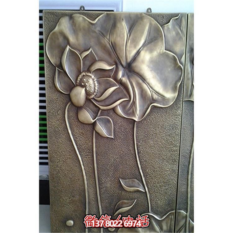 品質(zhì)生活，精致家居——荷葉荷花系列銅雕擺件