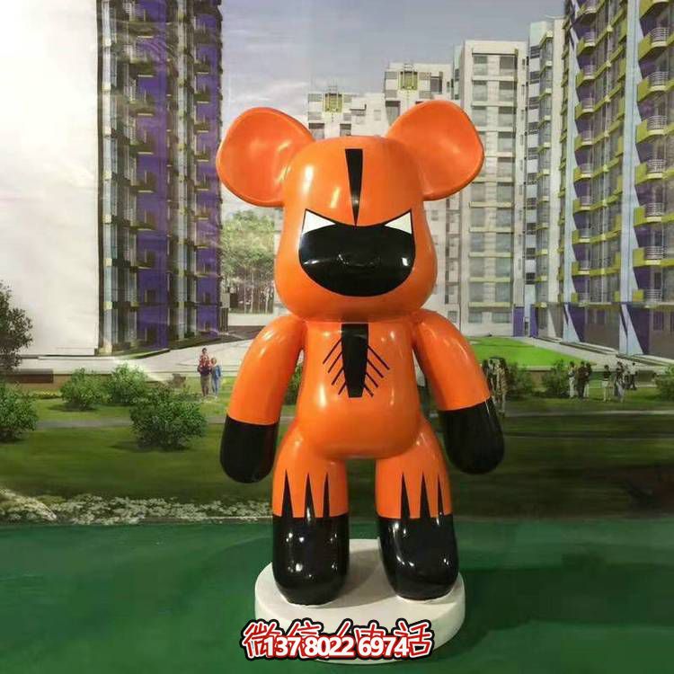 玻璃鋼制卡通公仔擺件，為您的商場裝飾增添美感