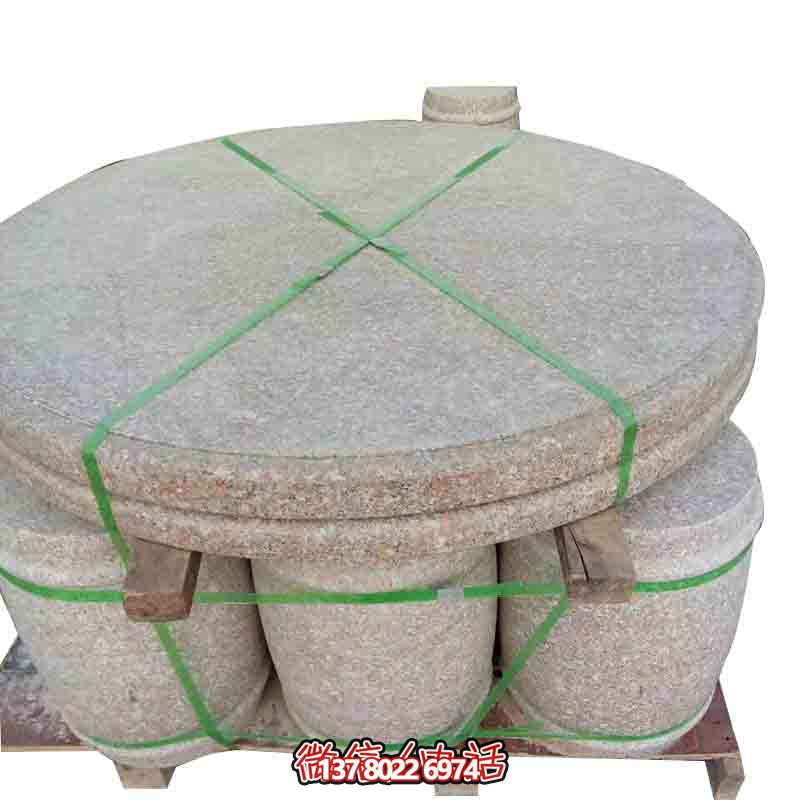 花崗巖簡易石桌，下棋納涼圓桌