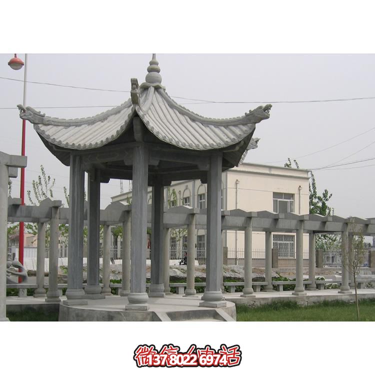 休閑涼亭，美輪美奐，環(huán)境宜人