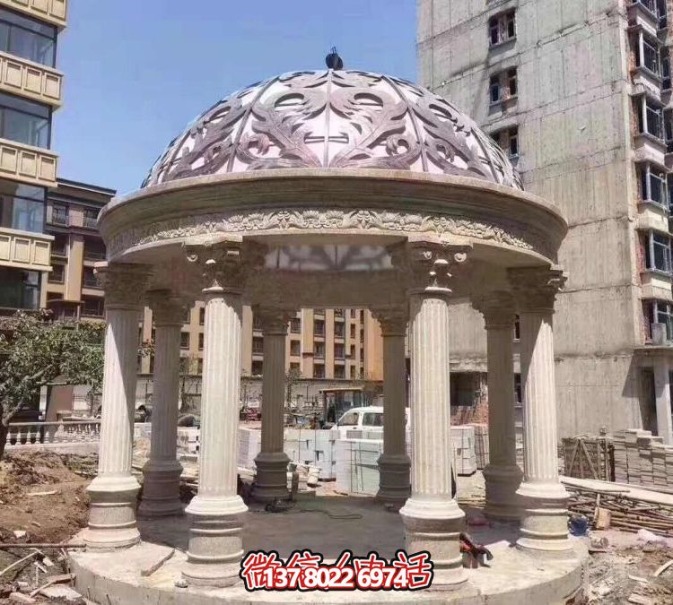 歐式羅馬涼亭，營造優(yōu)雅小區(qū)花園