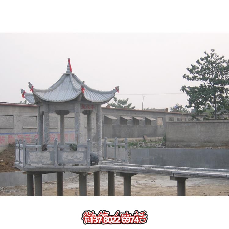 大理石景觀雕塑涼亭，滿足室外休閑需求