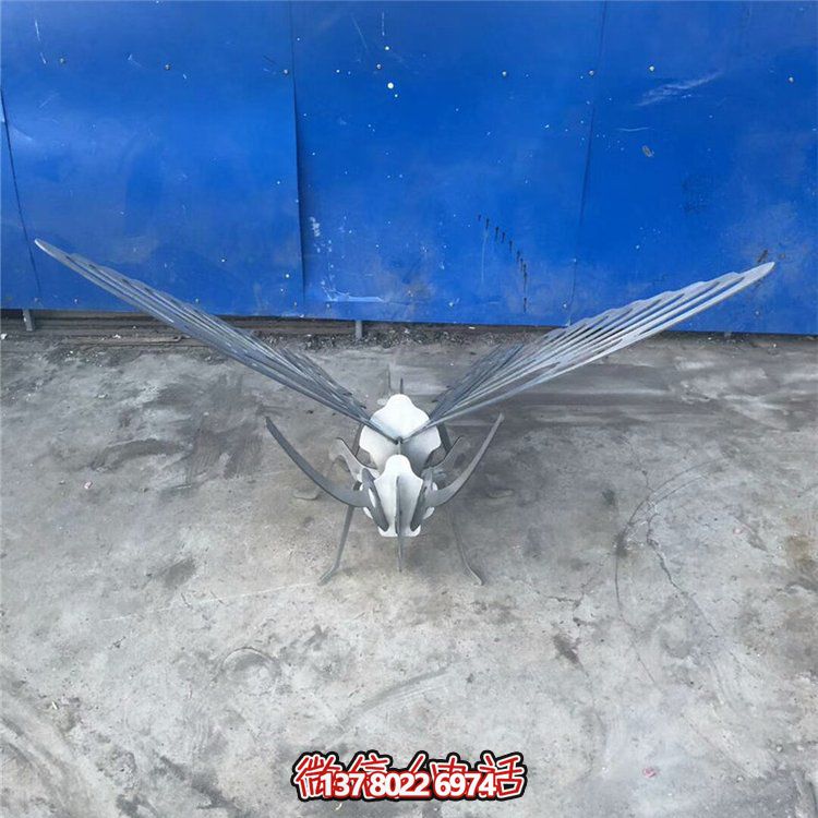 不銹鋼蝴蝶雕塑，點綴你的園林戶外空間