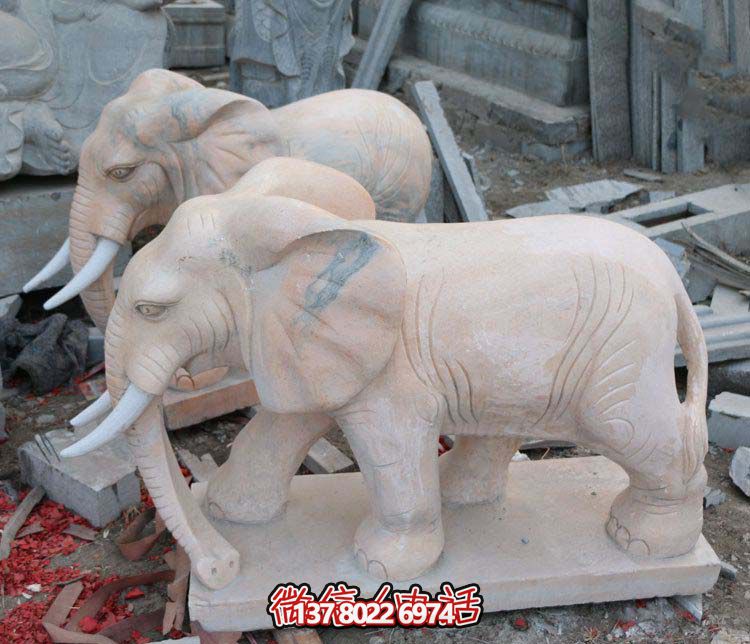 大理石大象石雕給您帶來獨特的旅游體驗 大理石大象石雕給您帶來獨特的旅游體驗