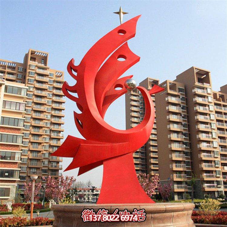 不銹鋼景觀標志，美化別墅小區(qū)