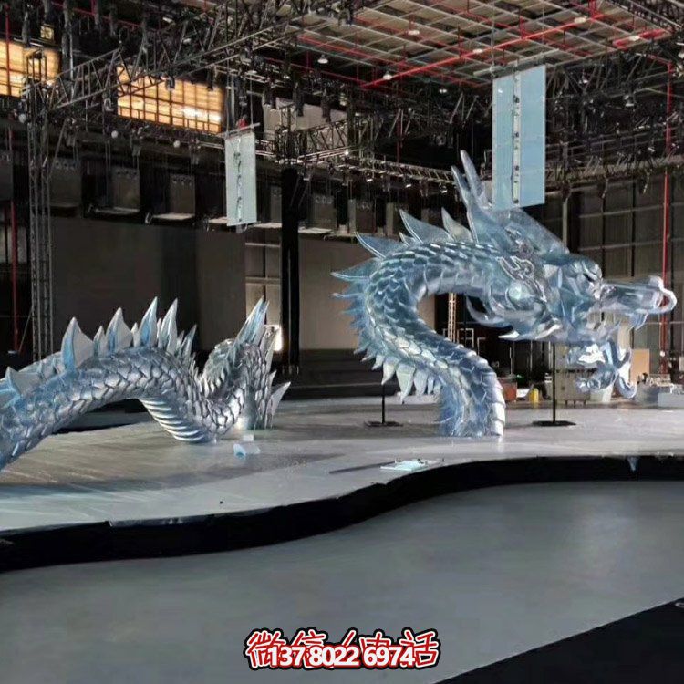 創(chuàng)意玻璃鋼龍雕塑，點亮景觀園林