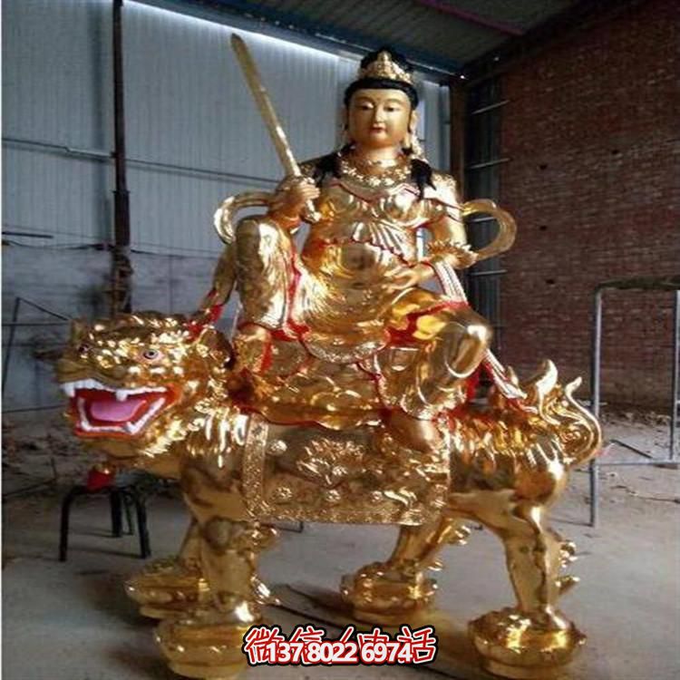 文姝普賢玻璃鋼雕塑，為景區(qū)和寺廟增添大型藝術(shù)裝置