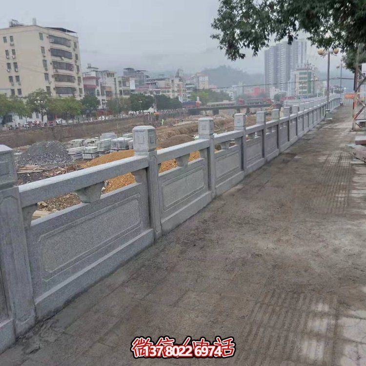 精美大理石雕塑圍欄，美化您的城市河道