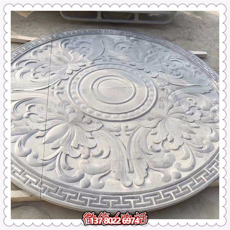 庭院青石浮雕福字地雕黃銹石浮雕壁畫