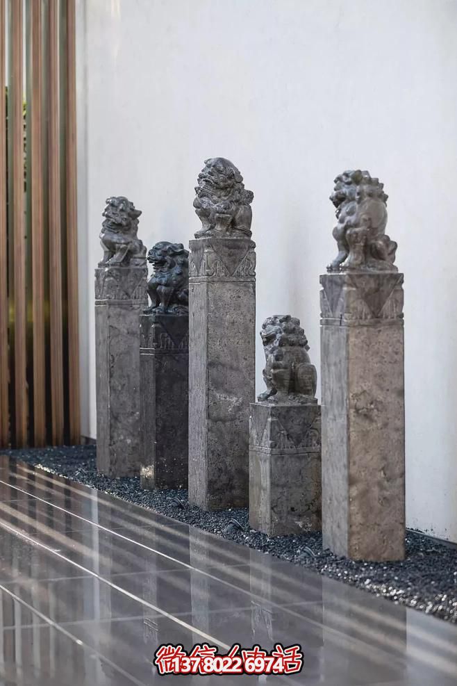 拴馬樁：古韻石雕，戶外文化景觀